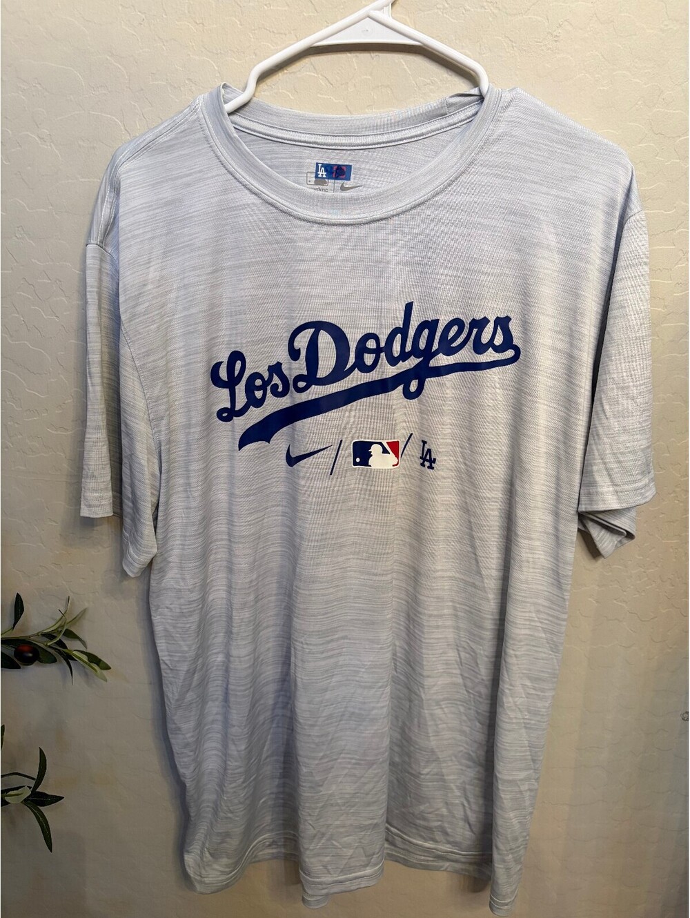 #52 Team Issued Dodgers City Connect Performance T Shirt
